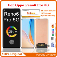 Original 6.55" For OPPO Reno6 Pro+ PEPM00 CPH2249 PENM00 Display LCD Touch Digitizer Screen Assembly