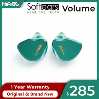 Softears Volume Triple-driver Hybrid Earphones 1DD + 2BA Hybrid Driver IEMs Audiophile Headphones with 2Pin 0.78 Cable 3.5mm