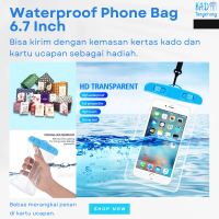 Sarung Handphone Anti Air Waterproof Phone Bag 6.7 inch Kantong Tas Pelindung HP Untuk Renang Case P