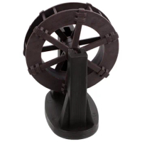 Outdoor Decor Fountain Feng Shui Wheel Water Accessories High Pressure Scene Layout Plastic Prop Micro