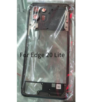For Motorola Edge 20 Lite Middle Frame Mid Frame Front Housing Bezel Repair Parts