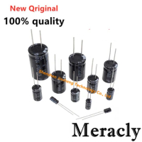 50pcs 10uF 63V Aluminum Electrolytic Capacitor 5*11mm Radial 63v10uf High frequency and low resistance
