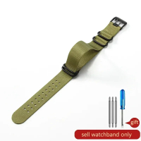 Nylon watch strap 22mm 23mm watch band waterproof sport for luminox watchbands strap fashion bracele