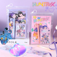 Hot Kpop Demon Hunters A5 Stationery Set Stationery Set Cartoon Demon Hunters Peripheral Set New Coo