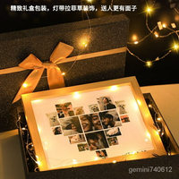 蛙妹🎀照片客製化 愛心相框 生日禮物 紀念品 送男朋友的禮物 女生紀念意義的特別走心 日韓IG書日韓