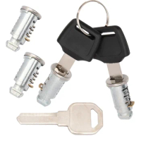 Lock Cores &amp; Keys Replacement Keys Cylinder For Thule Bike Rack Roof Racks Ski Rack Cross Bars Towers Kayak Rack