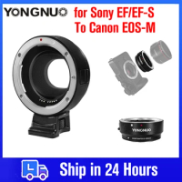 YONGNUO EF-EOS M II Auto Focus Adapter Ring for Sony EF/EF-S Mount lens To Canon EOS-M mount Camera M5/M6/M10/M50/M100/M200