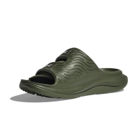 【HOKA ONE ONE】Wtaps x Hoka U Ora Luxe 拖鞋 橄欖綠 HO1155398FFC(男鞋 休閒鞋 聯名款)