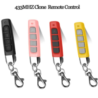 433MHz Door Remote Control Universal 4 Button Copy Garage Remote Control Cloning Electric Gate Remote Controller Duplicator Key