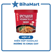 [HỘP LẺ] - YIHAI - Miến hộp Haidilao hương vị Chua cay, Haidilao miến Chua cay Haidilao hộp, Miến Ha