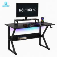 Bàn gaming, bàn làm việc Nội Thất 5C bản tổng hợp sản phẩm được YÊU THÍCH mặt bàn gaming dày 15mm cắ