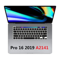 US Layout for Macbook Pro 16 2019 A2141 Keyboard Cover Silicon For Macbook Pro 16 A2141 keyboard Skin Protector