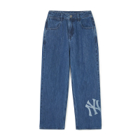 【MLB】女版丹寧牛仔褲 紐約洋基隊(3FDPB0741-50INS)