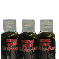 Minyak Angin Tok Wan Herb - Daun Bidara, Pokok Beker, Senduduk, Halba, Serai Wangi, Halia, Kunyit Hi