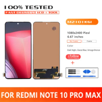 TFT LCD For Xiaomi Redmi Note10 Pro MAX M2101K6G Display Touch Screen Digitizer For Redmi Note 10 Pro 4G LCD Replacement Parts