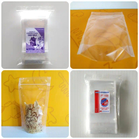 Standing Pouch Bening / Plastik Kemasan Makanan Klip Berdiri 12 x 20