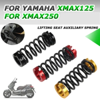For Yamaha XMAX250 XMAX125 X-MAX 125 XMAX 250 Motorcycle Accessories Struts Arms Lift Supports Shock Absorbers Lift Seat Spring