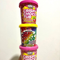 NIMS CRISPY CHOCO TUB. โกโก้ครั้น RAINBOW/STRAWBERRY 250กรัม