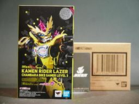 參號倉庫 現貨 日本 魂商店 限定 S.H.F SHF 假面騎士 EX-AID Lazer LV3 劍擊機車玩家