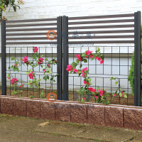 圍欄籬笆柵欄裝飾屏風花架 花墻花園隔斷爬藤戶外花壇庭院【淘夢屋】
