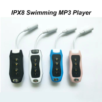 Waterproof IPX8 Clip MP3 Player FM Radio Stereo Sound 8G Swimming Diving Surfing Cycling Sport Music Player