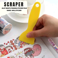 Kape Scraper Alat Bantu Pasang Stiker Wallpaper Dinding Stiker Kaca Jendela Film Mobil Dapur Flat Ke