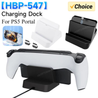 Charging Station Fast Controller Charging Station with Type-C Adapter Charging Docking Station for PS5 Portal Remote Player