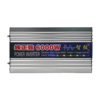 12V/24V/48V/60V6000W Pure Sine Wave Inverter Available Induction Cooker Refrigerator Air Conditioner