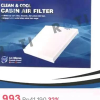 Filter ac Saringan ac Filter kabin Cabin air filter DENSO untuk avanza veloz 2012,All new avanza 201