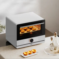 Countertop Electric Steam Oven 32L Multifunctional Electric Kitchen Oven Air Fryer Steaming Baking Frying Stewing All In 1 Oven