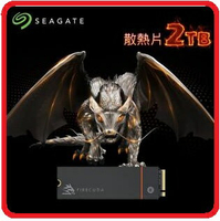 【2023.11】希捷 SEAGATE FireCuda 530 2TB 散熱片SSD  G4×4 PCIe ZP2000GM3A023