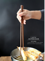朗汀日式加長筷子撈面筷子 家用創意火鍋炸油條的長筷子防燙筷子
