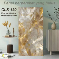 SKY - ECOSEN Wallpaper dinding vinyl 20Pcs Lantai Vinyl Marbel Granit 30 x 60 cm Stiker Lemari Cabin