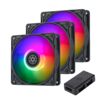 【SilverStone 銀欣】VISTA 120 ARGB 3PK(VS120B-ARGB-3PK 散熱風扇)