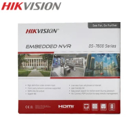 Hikvision DS-8664NI-I8 NVR 64CH 12MP,8MP,4MP IP Camera NVR Hik-connect app 2 Self-adaptive 10/100/1000 Mbps Ethernet interfaces