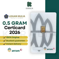 Antam LM Logam Mulia 0,5 Gram Logam Mulia Terbaru, Logam Mulia Antam LM Emas Antam 0.5 Gram 2026