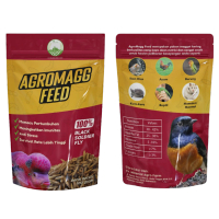 Maggot Kering / Dried Maggot BSF Super 100 Gram (Agromagg Feed)