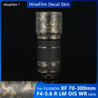 Fuji 70300 / XF70-300 Lens Vinyl Decal Skins Wrap Cover for Fujifilm Fujinion XF70-300mm F4-5.6 R LM OIS WR Lens Premium Sticker