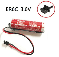 ER6C 3.6V 帶2P黑色接頭 maxell 1800mAh 不可充電PLC鋰電池(含稅)【佑齊企業 iCmore】
