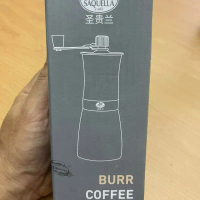 Saquella Coffee grinder cermic burr coffee grinder Gilingan kopi manual portable