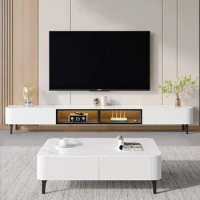 Luxury White Tv Stands Modern Display Floor Nordic Console Monitor Tv Stands Pedestal Mobile Tv Soggiorno House Furniture
