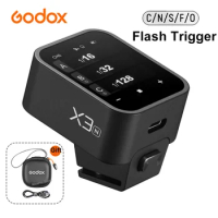 Godox X3 TTL HSS Wireless Flash Trigger OLED Touch Screen for Sony Canon Nikon Fuji Fujifilm Olympus Panasonic