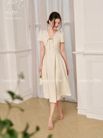 Đầm ZEBA tiểu thư lơ cổ M3203