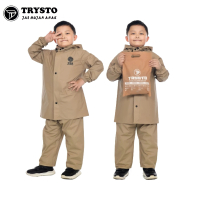 Jas Hujan Anak Pria dan Wanita Raincoat Mantel Anak By TRYSTO Jas Hujan Anak Karakter