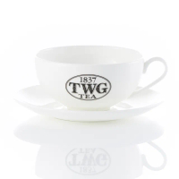 【TWG Tea】經典早茶杯組 TWG Tea Morning Teacup &amp; Saucer
