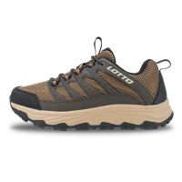 【LOTTO】男 寬楦 CT330 防潑水登山鞋(褐/棕-LT5AMO9231)