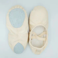 USHINE Professional Ballet Shoes Women Girls Ballet Slippers Flats Canvas Ballet Yoga Shoes for Toddler Little Kid Ballerinas