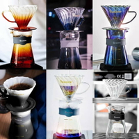 Brewista 圖蘭朵水晶玻璃濾杯 V型 1-2人份 分享壺400ml 韓國冠軍愛用『歐力咖啡』