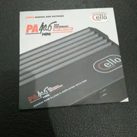 CD setting Cello dsp melalui PC atau Laptop / Notebook