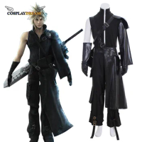 Final Fantasy FF7 Cloud Strife Cosplay Outfit Adult Man Carnival Costume Halloween Christmas Costume